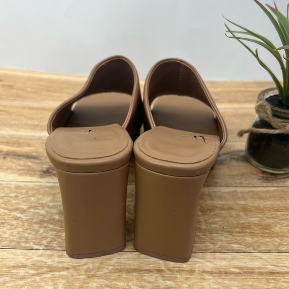 Jeffrey Campbell Caviar Platform Slide Sandal sz 7.5 - Picture 6 of 11